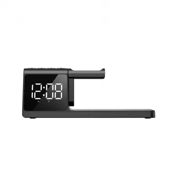 Havit W3042 3 viename belaidė įkrovimo stotelė, juoda