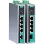 Tinklo jungiklis MOXA EDS-G205A-4PoE-T Nevaldomas Gigabit Ethernet 5 prievadai (4x PoE) Aliuminis 4U