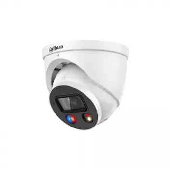 IP apsaugos kupolinė kamera DAHUA IPC-HDW3549H-AS-PV-0280B-S5 — lauke, lubų montavimui, 5 MP (2960×1688), laidinė, PoE, balta