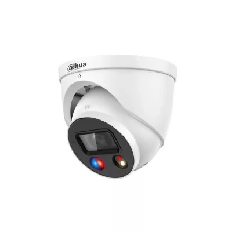 IP apsaugos kupolinė kamera DAHUA IPC-HDW3549H-AS-PV-0280B-S5 — lauke, lubų montavimui, 5 MP (2960×1688), laidinė, PoE, balta