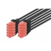 Tinklo kabelis Digitus CAT 6 U/UTP 0,5 m RJ-45 Juodas