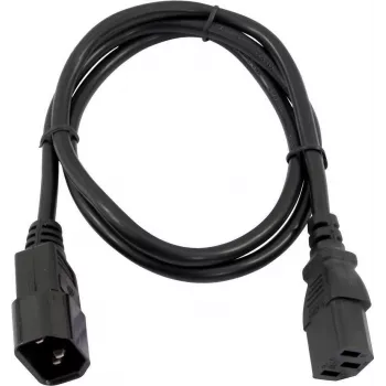 Prailginimo laidas Omnitronic 30235104, 3×0,75 mm², 1 m, juodas