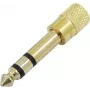 Garso adapteris Omnitronic 3,5mm kištukas į 3,5mm lizdą — 10 vnt. pakuotė