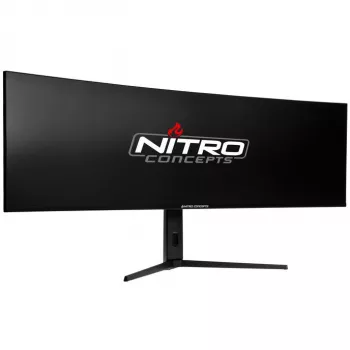Monitorius Nitro Concepts SM1 49 colių lenktas 144Hz FreeSync G-Sync, energijos klasė F