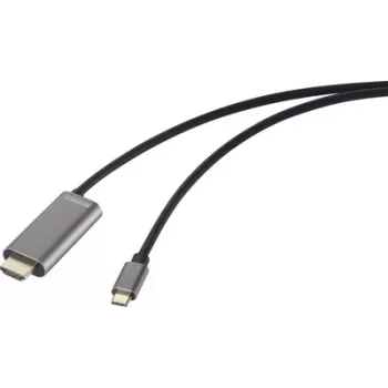 SpeaKa Professional USB-C į HDMI adapterio laidas, kištukas HDMI-A lizdas, 2.00 m (SP-12876348)