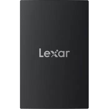 Nešiojamas SSD Lexar SL500 1 TB – USB Type-C, USB 3.2 Gen 2x2, iki 2000 MB/s, aliuminio korpusas, 0,043 kg, juodas