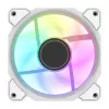 Darkflash DR08 120 mm PWM A-RGB ventiliatorius baltas
