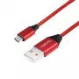 Logilink CU0151 Mobiliojo telefono laidas, raudonas
