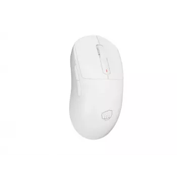 Belaidė pelė Fury Tanto T4 – 12000 DPI, balta, programuojami mygtukai, ergonomiška