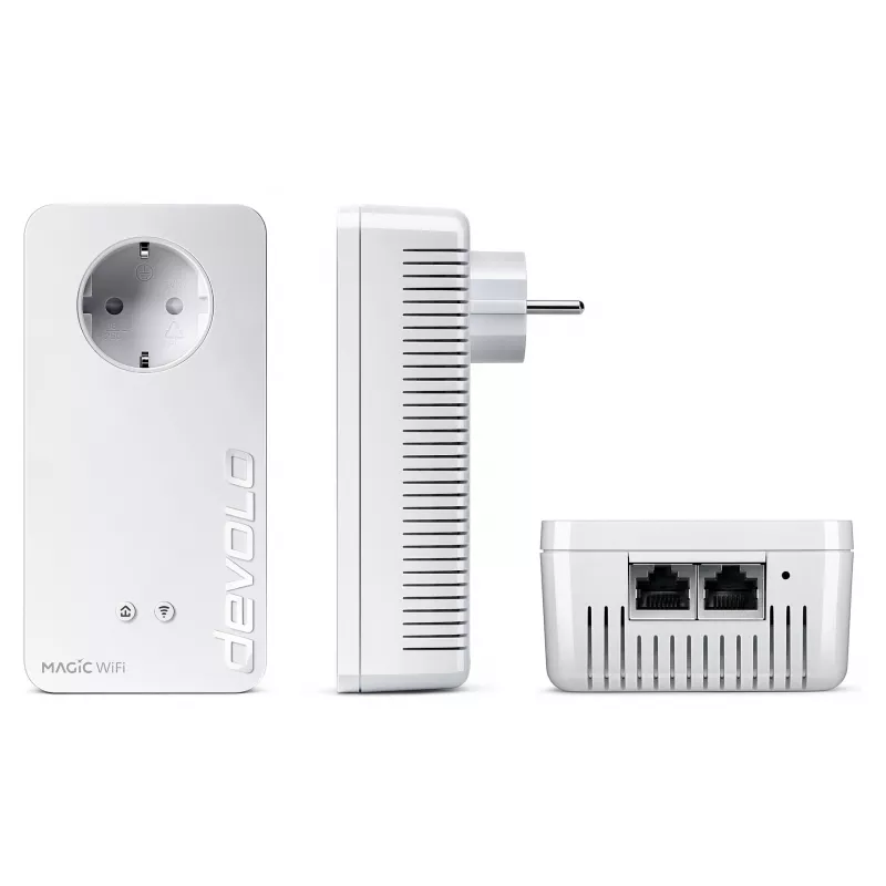 Devolo Magic 2 WiFi next Multiroom rinkinys, 3 Powerline adapteriai