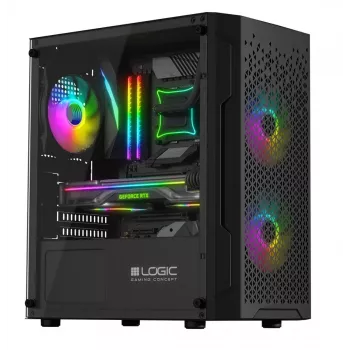 LOGIC ARAMIS ARGB Mini USB 3.0 korpusas