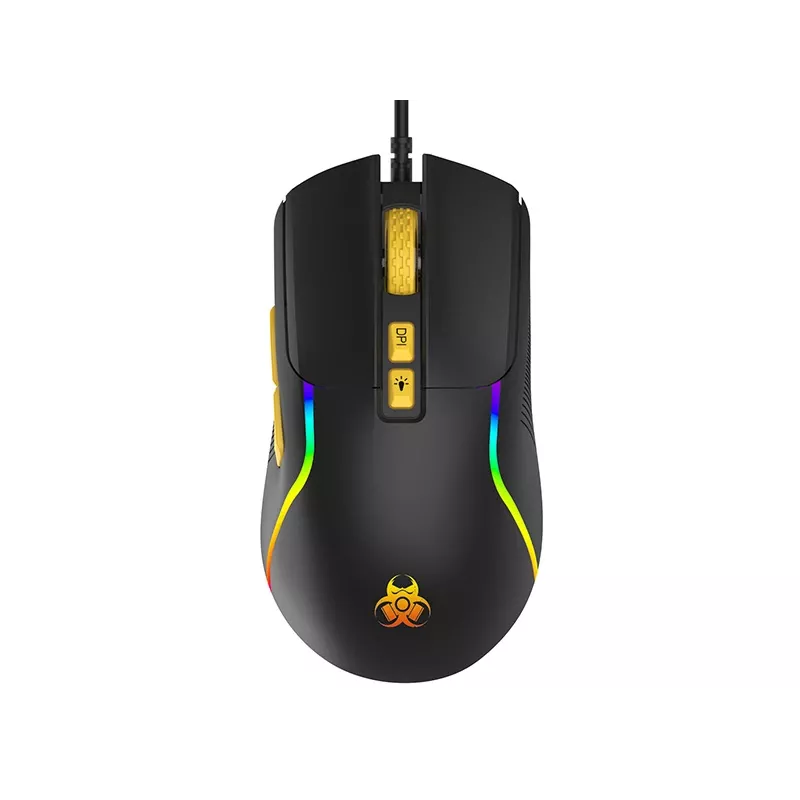 Tracer HORNET 87 žaidimų klaviatūra ir pelė, mechaninė, USB, QWERTY, juoda/geltona