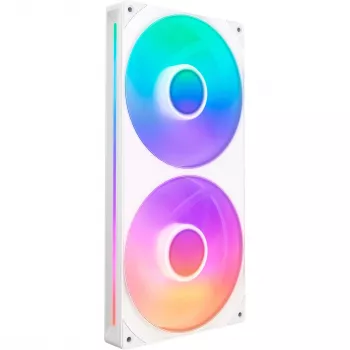 Ventiliatorių blokas NZXT RF-U28HF-W1 140mm 2000 RPM 98.61 CFM baltas