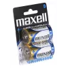Šarminė vienkartinė baterija MAXELL D 1,5 V (cilindrinė) — 2 vnt., lizdinė pakuotė