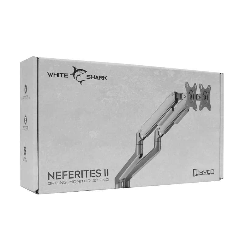 Nardymo kaukė White Shark Neferites II GMS-3208 — apsauga nuo raso, tvirta konstrukcija