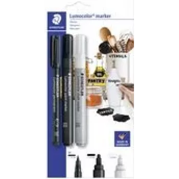 Markeris Staedtler 60 BK-7, juodas rašalas