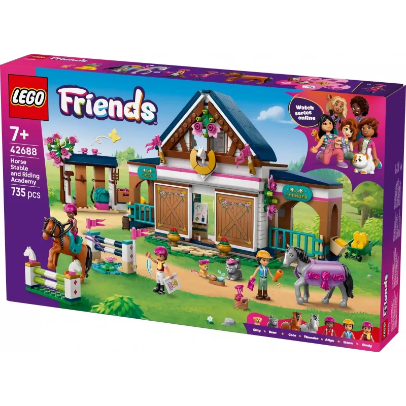 LEGO Friends 42688 Arklidė ir jojimo akademija