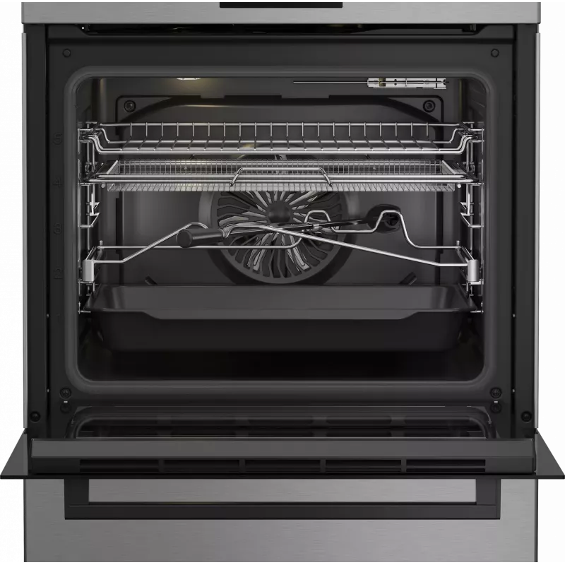 BEKO FBMA61330GXDT Dujinė viryklė su elektrine orkaite, nerūdijantis plienas, 60 cm, 72 L