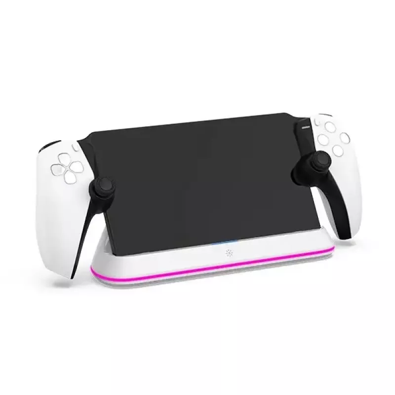 Įkrovimo sistema Subsonic SA5708, skirta Playstation Portal, laidinė, juoda balta