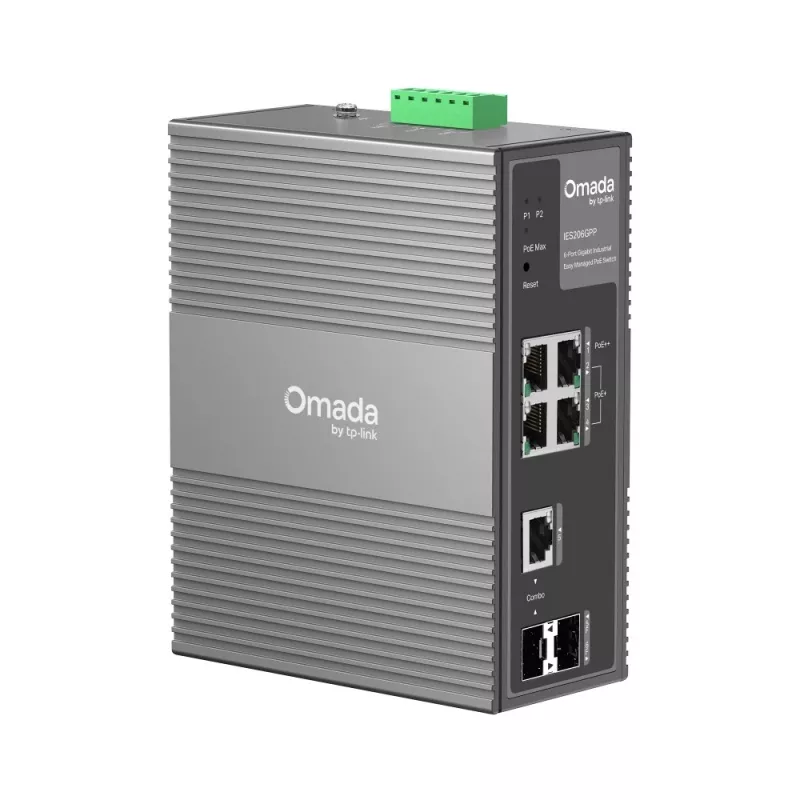 TP-Link IES206GPP valdomas pramoninis tinklo jungiklis