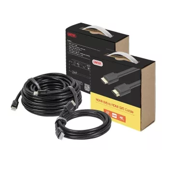 UNITEK Y-C137M HDMI laidas 1,5 m HDMI A tipo (Standartinis) Juoda