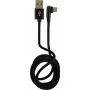 LC-Power USB laidas Micro-USB 1m juodas (LC-C-USB-MICRO-1M-2)