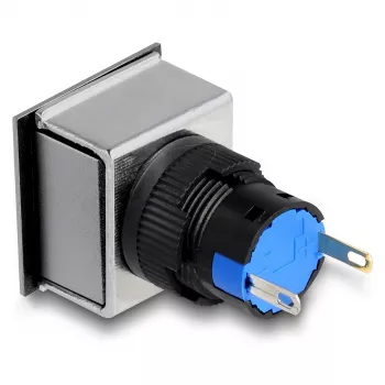 Pramoninis mašininis LED indikatorius DELOCK 22058 — 1 LED, IP40/IP65, AC 250V, 5A, 25×42×25 mm