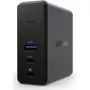Lenovo X9 Įkrovimo GaN Dock Laidinė USB 3.2 Gen 2 (3.1 Gen 2) Type-C Pilka