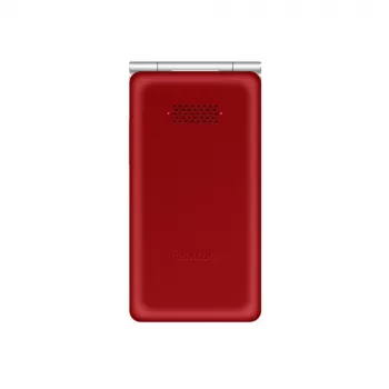 MAXCom Comfort MM835 sulankstomas telefonas, Dual SIM, 3,5 colio (8,89 cm) 320x480, 1400 mAh, raudonas