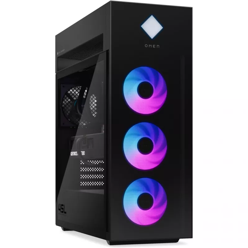 HP OMEN 45L GT22-3475ng - microATX - Core Ultra 9 285K / 3.7 GHz - 64 GB RAM - 2 TB SSD NVMe - GeForce RTX 5080 - Wi-Fi 6E, 1GbE, 2.5GbE, Bluetooth 5.3