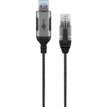 Goobay Ethernet-Cable USB-A 3.0 į RJ45 Slim 1 m (74393)