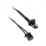 Kolink ventiliatoriaus adapterio laidas 2 kont. į 3 kont. Molex