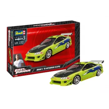 REVELL Fast & Furious Brians 1995 Mitsubishi modelio rinkinys
