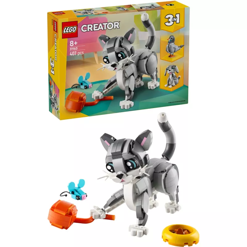 LEGO CREATOR 3 IN 1 31163 Žaisminga katė
