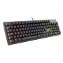 Mechaninė žaidimų klaviatūra Genesis Thor 300 RGB — Red jungikliai, kompaktiškas išdėstymas