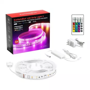 LED juosta SwitchBot W1702110 3 m RGB spalvų keitimo