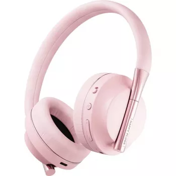 Happy Plugs PLAY Ausinės Laidinės ir Belaidės lankeliu USB Type-C Bluetooth Rožinis auksas