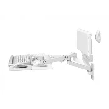 Ergotron LX Pro - klaviatūros ir pelės padėklas su laikančiosios rankenos tvirtinimu (45-685-290)
