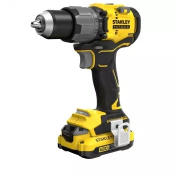 Belaidis gręžtuvas-suktuvas STANLEY FatMax V20 SFMCD726D2K 18V, 2x 2Ah Li-Ion, 80 Nm, 2 greičiai, LED