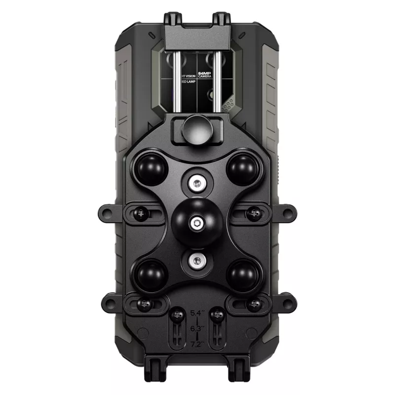 Pasyvus laikiklis UleFone Armor Mount Pro mobiliesiems telefonams — laikiklis ant dviračio ir paspirtuko, juodas