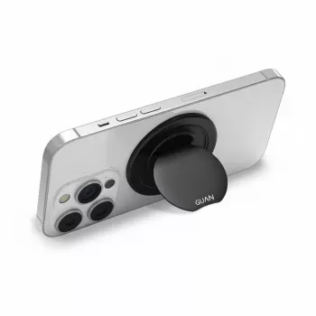 GUAN MagSafe žiedas, skirtas iPhone, juodas, GA-SPG23PBLK
