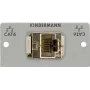 RJ-45 lizdas Kindermann 7444000526 (Cat-6/Cat-6a, aliuminio pusinė plokštelė)