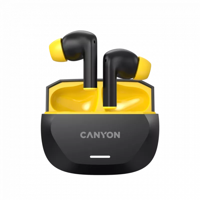 Canyon CNS-TWS7BY Hexagon 7 belaidės ausinės su triukšmo slopinimu, juodos