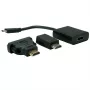VALUE išorinis vaizdo adapteris USB-C 3.1 – HDMI, juodas