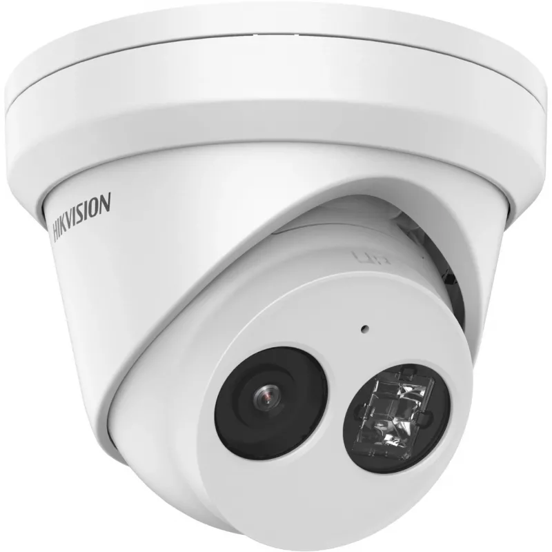 Hikvision Pro Series(EasyIP) DS-2CD2343G2-IU - Tinklinė stebėjimo kupolinė kamera - atspari dulkėms ir vandeniui - Spalvota (diena/naktis) - 4 MP - 2688 x 1520 - 720p, 1080p - M12 jungtis