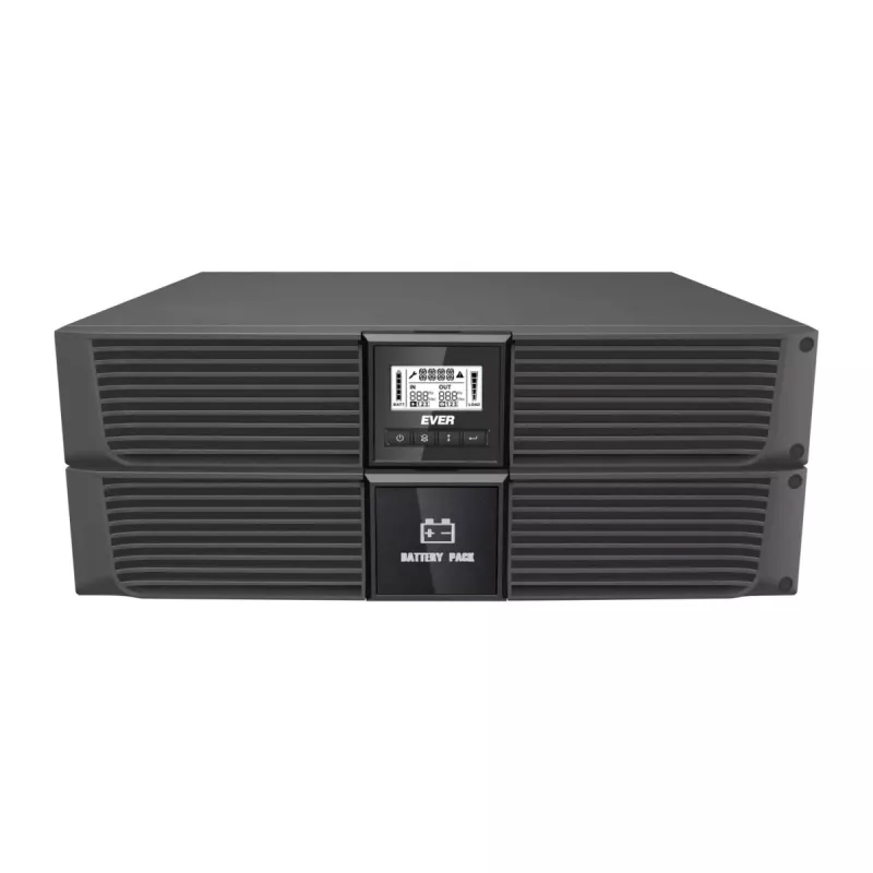 UPS EVER RT 1000 T 1000VA 800W – nuolatinės įtampos šaltinis stelažui/ant stalo, 1000 VA, 800 W