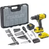 Gręžtuvas-suktuvas STANLEY SFMCD700D2A-QW 20V