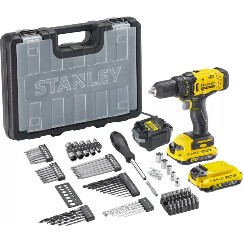 Gręžtuvas-suktuvas STANLEY SFMCD700D2A-QW 20V
