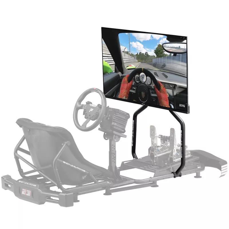 Next Level Racing Go Kart Plus Tiesioginis Monitoriaus Laikiklis, Žaidimų Valdiklio Priedai