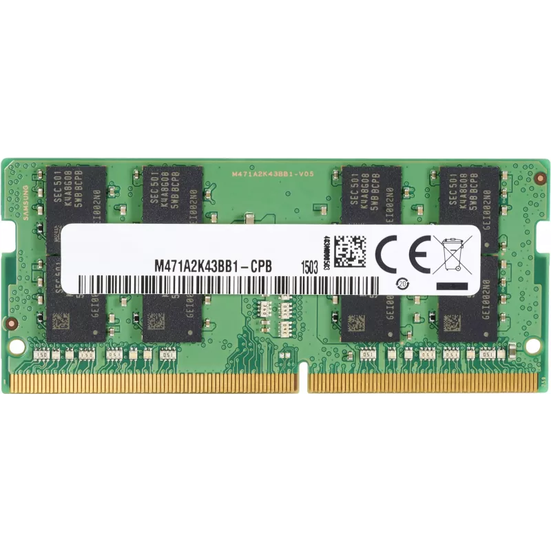 HP DDR4 atminties modulis - 16 GB - SO DIMM 260-PIN - 3200 MHz / PC4-25600 - 1,2 V - nebuferizuotas - ne ECC - skirtas Elite Slice G2 (SODIMM)